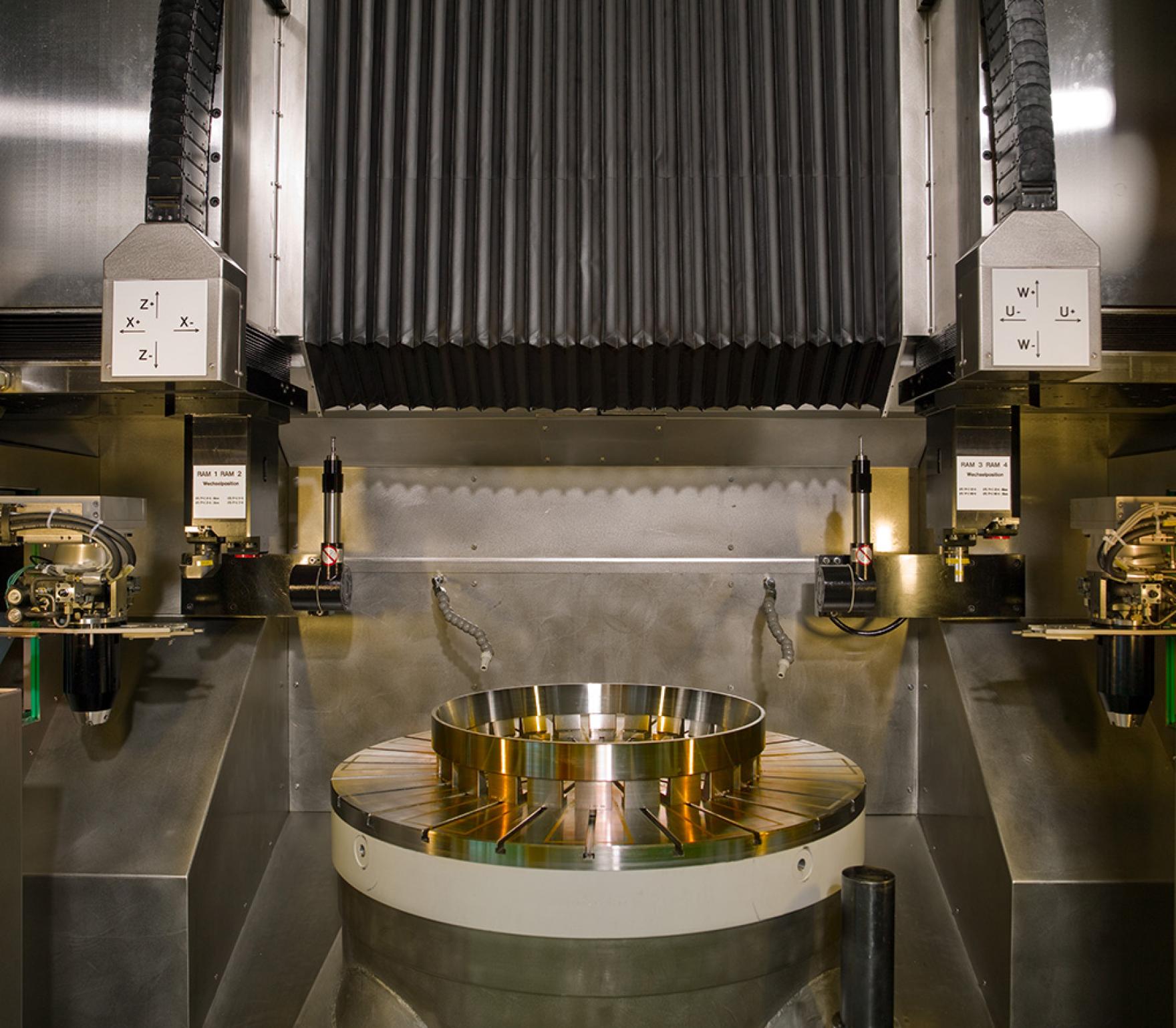 High precision vertical hard turning machine - Mikroturn® Vertical